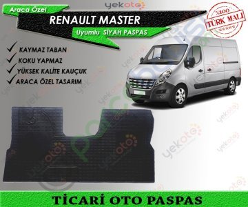 Renault Master 2010 Öncesi Uyumlu Ticari Oto Paspas