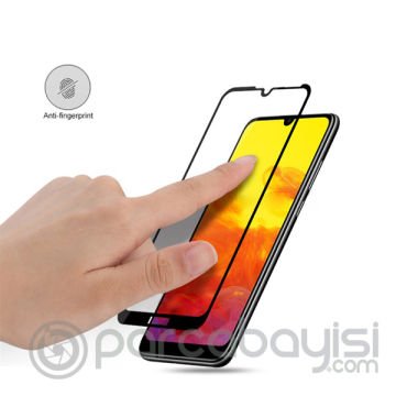 Honor 8A-Y6 2019 Y6 5D Full Kırılmaz Cam Ekran Koruyucu Y6 Prime (2019)- Y6 Pro (2019)-