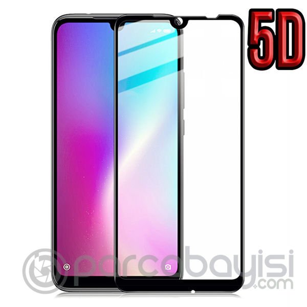 Xiaomi Redmi 7-y3 5d Full Tempered Kırılmaz Cam Ekran Koruyucu
