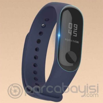 Mijobs Mi Band 3 Darbe Emici Ekran Koruyucu 2 Adet Set