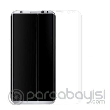 Ally Galaxy Note 9 3d Kavisli Şeffaf Darbe Emici Ekran Koruyucu Pet