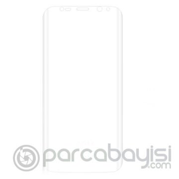 Ally Galaxy Note 9 3d Kavisli Şeffaf Darbe Emici Ekran Koruyucu Pet