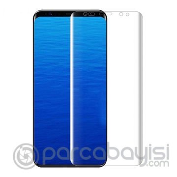 Ally Galaxy Note 9 3d Kavisli Şeffaf Darbe Emici Ekran Koruyucu Pet