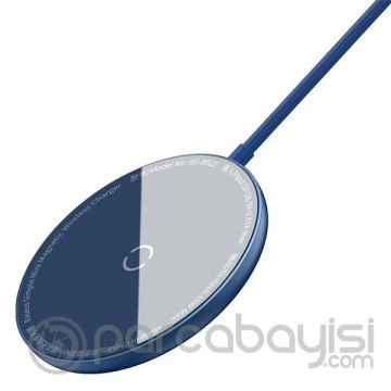 Baseus Simple Mini Kablosuz Wireless Şarj 15W 1.5M Type-C