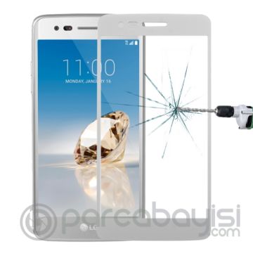Lg K8 2017 Full Kaplama Kırılmaz Cam Ekran Koruyucu