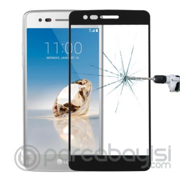 Lg K8 2017 Full Kaplama Kırılmaz Cam Ekran Koruyucu