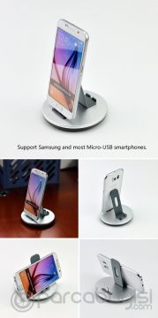 Android Telefon ve Tablet Şarj Standı (Micro Usb)