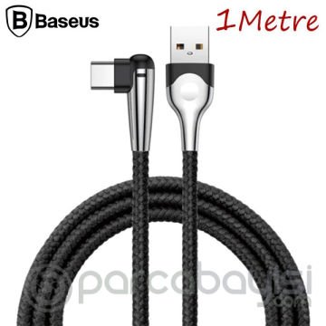Baseus Mvp Led Işıklı Usb Type C Şarj Kablosu 3.0a 1metre Mobil Oyuncu Usb