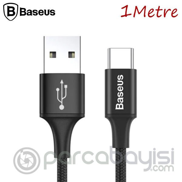 Baseus Led Işıklı Usb Type C Rapid Seris Usb Şarj  Kablosu