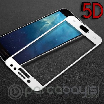 Ally Galaxy J7 Pro J730 İçin 5d Kavisli Full Kırılmaz Cam Ekran Koruyucu