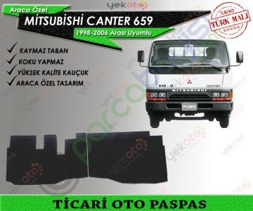 Mitsubushi Canter 659 1998-2006 Arası Uyumlu Ticari Oto Paspas