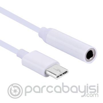 Type-C 3.5mm Kulaklık Dönüştürücü Aparat Aux Çevirici Adaptör