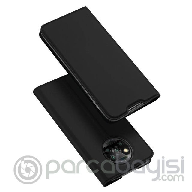 Dux Ducis Xiaomi POCO X3 NFC X3 Pro Kılıf Kapaklı Flip Cover Kılıf SkinPro Series