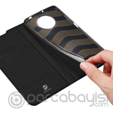 Dux Ducis Xiaomi POCO X3 NFC X3 Pro Kılıf Kapaklı Flip Cover Kılıf SkinPro Series