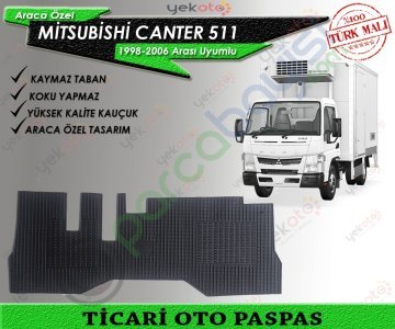 Mitsubushi Canter 511 1998-2006 Arası Uyumlu Ticari Oto Paspas
