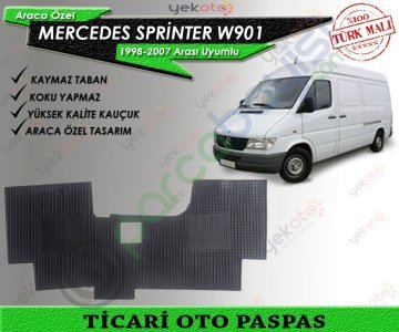 Mercedes Sprinter 1998-2007 Arası Uyumlu Ticari Oto Paspas