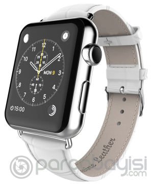 Ally Apple Watch 7-8 45mm 6-5-4 44mm Deri Kordon Kayış Crocodile 3-2-1 42mm