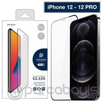 Dux Ducis iPhone 12 - 12 Pro 6.1inç Tempered Cam Ekran Koruyucu 10D Full Kaplama