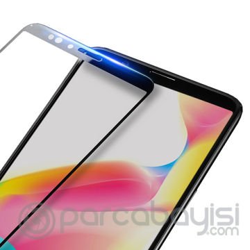 Vivo X20 5d Kavisli Full Kırılmaz Cam Ekran Koruyucu