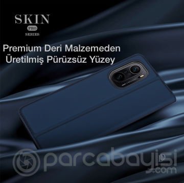 Dux Ducis Xiaomi Mi 11i POCO F3 Redmi K40 Pro Kılıf Kapaklı Flip Cover