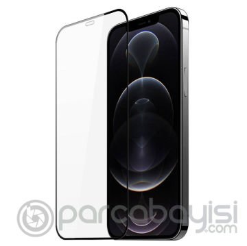 Dux Ducis iPhone 12 Pro Max 6.7inç Tempered Cam Ekran Koruyucu 10D Full Kaplama
