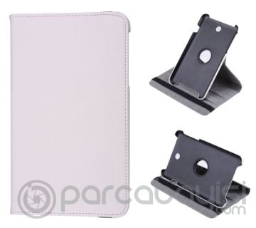 Memo Pad 8 Me180a 360 Derece Dönebilen Deri Stand Kılıf