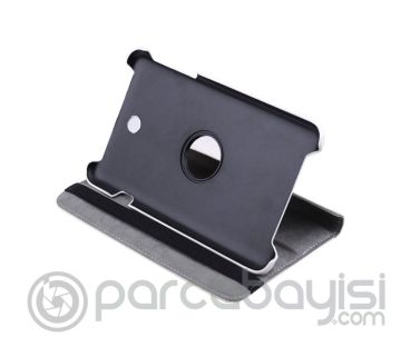 Memo Pad 8 Me180a 360 Derece Dönebilen Deri Stand Kılıf
