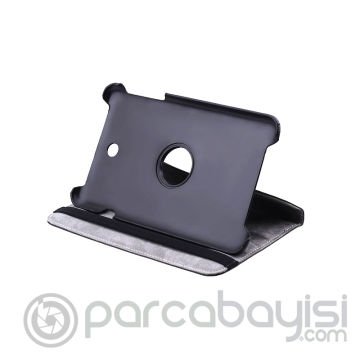 Memo Pad 8 Me180a 360 Derece Dönebilen Deri Stand Kılıf
