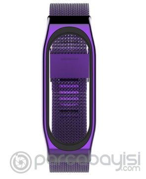 Mijobs Xiaomi Mi Band 4-3 Akıllı Saat Çelik Toka Kayış Kordon