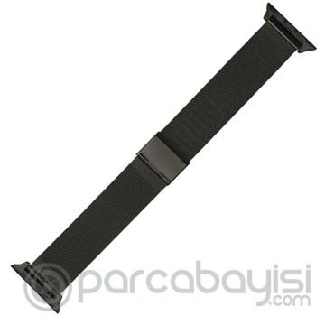 Ally Apple Watch 7-8 41mm 6-5-4 40mm Çelik Klasik Toka Kayış Kordon 3-2-1 38mm