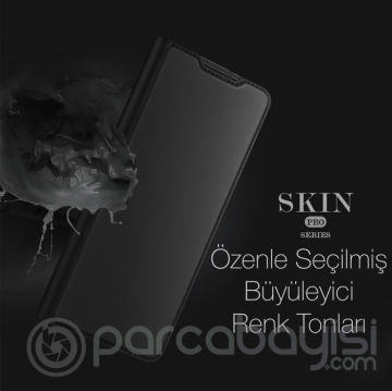 Dux Ducis SM Galaxy S21 Kılıf Kapaklı Flip Cover Kılıf Skinpro Series