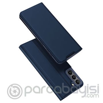 Dux Ducis SM Galaxy S21 FE Kılıf Kapaklı Flip Cover Kılıf Skinpro Series