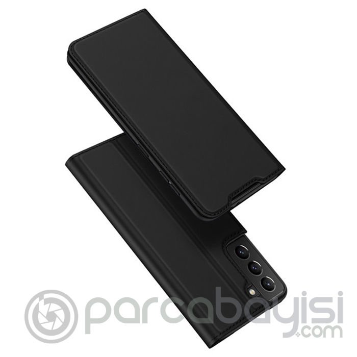 Dux Ducis SM Galaxy S21 Plus Kılıf Kapaklı Flip Cover Kılıf Skinpro Series