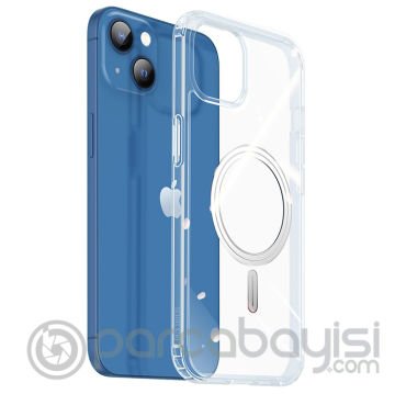 Dux Ducis Clin Mag Series iPhone 14 6.1 Magsafe Uyumlu Manyetik Silikon Kılıf