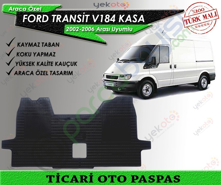 Ford Transit V184 Kasa 2002-2006 Arası Ticari Oto Paspas