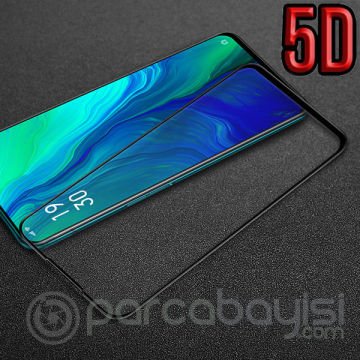OPPO RENO 6.6 5D FULL KAPLAMA TEMPERED KIRILMAZ CAM EKRAN KORUYUCU