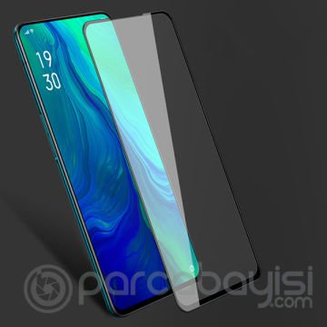 OPPO RENO 6.6 5D FULL KAPLAMA TEMPERED KIRILMAZ CAM EKRAN KORUYUCU