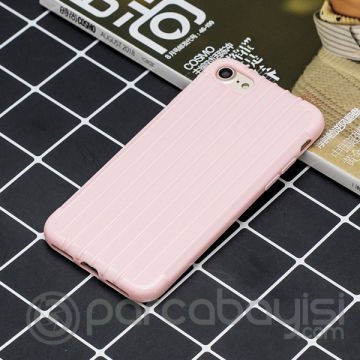 Ally iPhone 8-7-SE 2 (2020) Trunk Lines ince Soft Silikon Kılıf