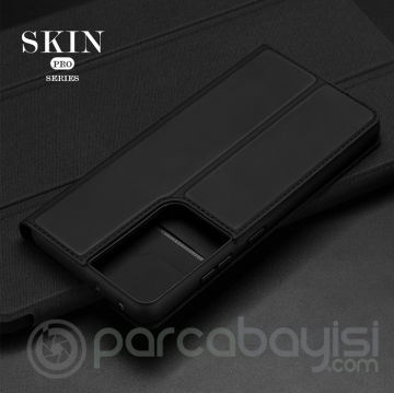 Dux Ducis SM Galaxy S21 Ultra Kılıf Flip Cover Kılıf SkinPro Series