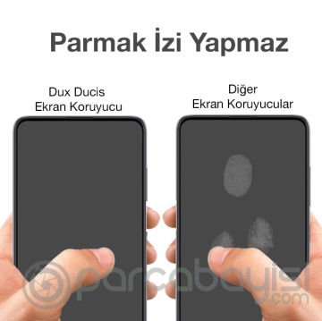 Dux Ducis OnePlus 9 Tempered Cam Ekran Koruyucu 9D Full Kaplama