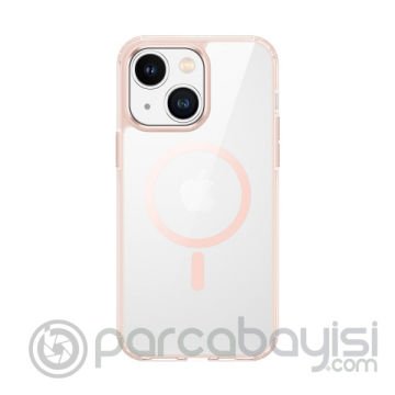 Dux Ducis Clin Mag Series iPhone 14 Plus 6.7 Magsafe Uyumlu Manyetik Silikon Kılıf