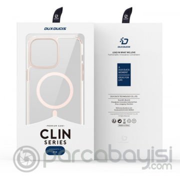 Dux Ducis Clin Mag Series iPhone 14 Plus 6.7 Magsafe Uyumlu Manyetik Silikon Kılıf