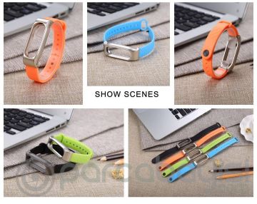 Xiaomi Mi Band 2 Karbon Fiber Kordon Kayış