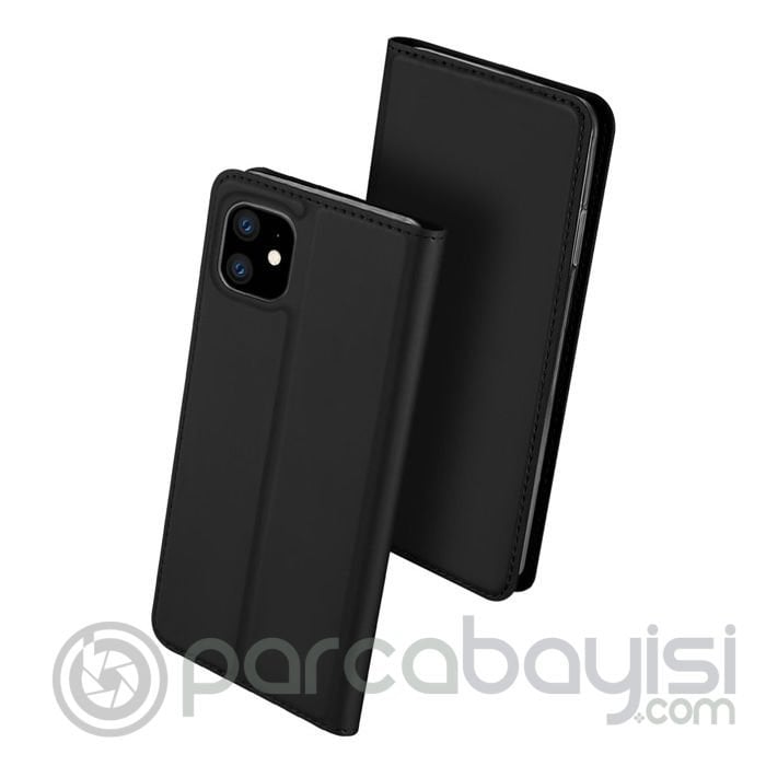 Dux Ducis iPhone 11 6.1inç Kılıf Kapaklı Flip Cover Kılıf SkinPro Series