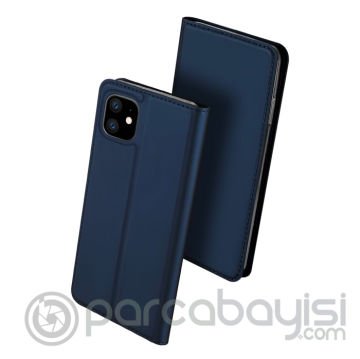Dux Ducis iPhone 11 6.1inç Kılıf Kapaklı Flip Cover Kılıf SkinPro Series
