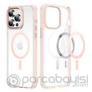 Dux Ducis Clin Mag Series iPhone 14 Pro 6.1 Magsafe Uyumlu Manyetik Silikon Kılıf