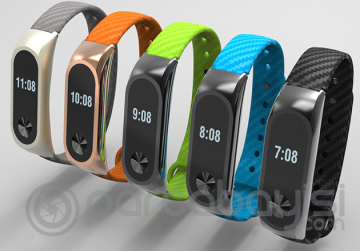 Xiaomi Mi Band 2 Karbon Fiber Kordon Kayış