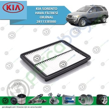 Kia Sorento Hava Filtresi Orjinal | 281133E000