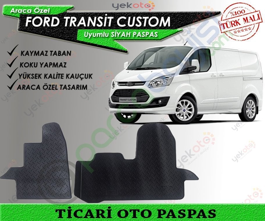 Ford Transit Custom Ticari Oto Paspas