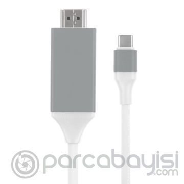 Usb 3.1 Type-C Hdtv  Hdmı 4k 30hz Uhd Kablo 2m
